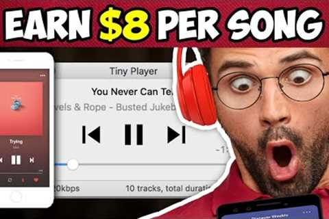 Earn $800 Just By Listening To Music! (Make Money Online From Home 2022)