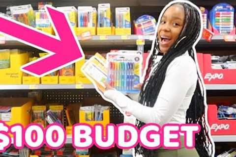 BACK TO SCHOOL SUPPLIES SHOPPING 2022 (WALMART) + GIVEAWAY