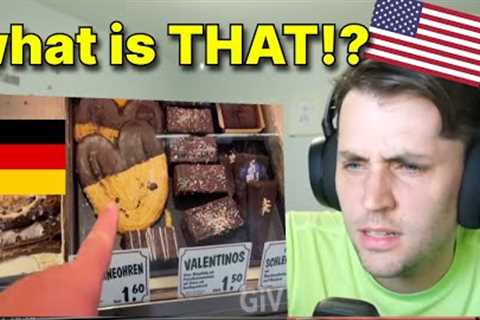Germany Grocery Stores are NEXT LEVEL (American Reaction)