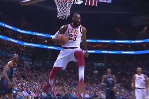 LeBron James Stops His Dunk Mid-Air After Ref Ruins It with Late Foul Call!