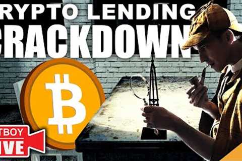 MASS Exit Indicators HIGH! (BITCOIN &amp; CRYPTO Lending CRACKDOWN)