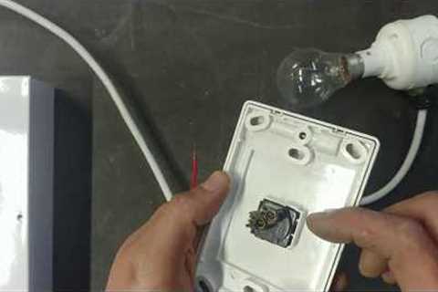 How to connect a Normal Light Switch