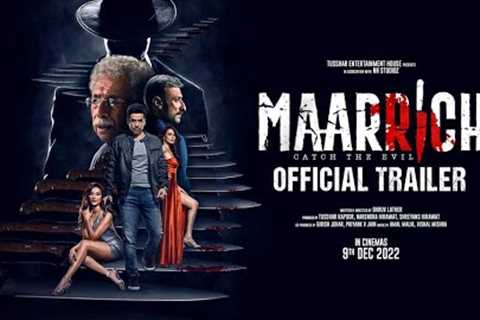 Maarrich (Official Trailer) | Tusshar Kapoor | Naseeruddin Shah | Rahul Dev | 9th December