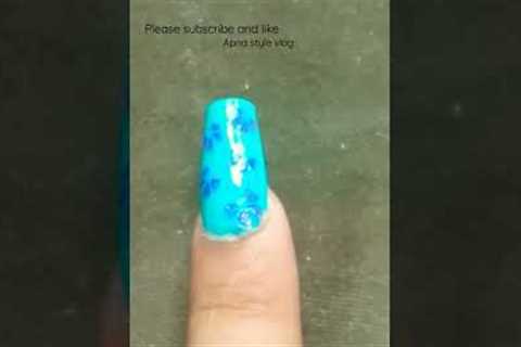 easy nail art design #1million #apnastylevlog #viralshorts