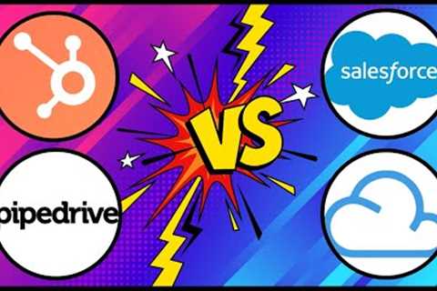 HubSpot VS Salesforce vs Pipedrive vs Agile - which One is best? | 4 Best CRM Software in 2023