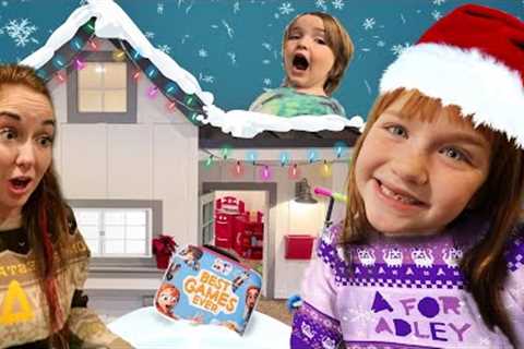 WiNTER WORKSHOP is BACK!!  Adley &amp; Niko made surprises for you! Mom is The Boss! Merch Delivery ..