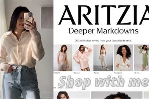 ARITZIA BLACK FRIDAY CLIENTELE | SHOP THE BEST DEALS WITH ME
