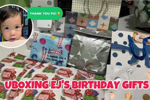 UNBOXING EJS BIRTHDAY GIFTS / TIMFE SMITH