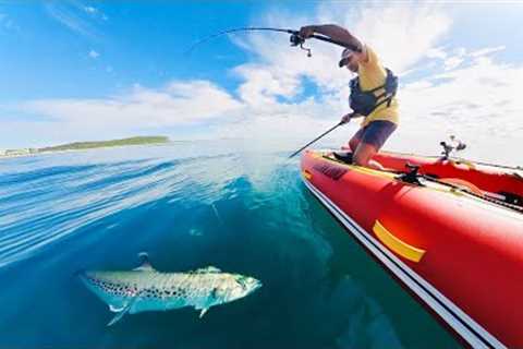 Catching A Mackerel And Taking It To Restaurant To Cook - CATCH AND COOK