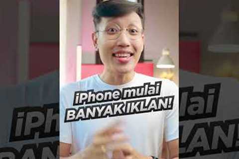 iPhone mulai BANYAK IKLAN‼️😡 #iphone #iphone14 #apple #ios16 #gadgets #gadget #technology #tech