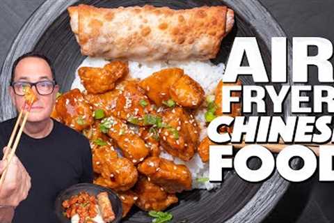 CRAZY DELICIOUS CHINESE FOOD AT HOME (FROM THE AIR FRYER!) | SAM THE COOKING GUY