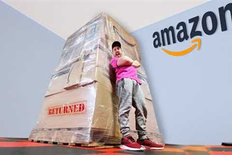 Unboxing Massive MYSTERY Amazon Returns Pallet!!