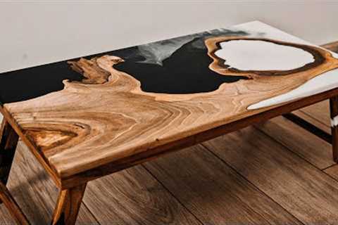 Walnut table. DIY. Woodworking