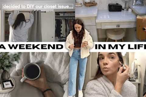 productive weekend vlog: home shopping + affordable finds, LOTS of home updates, getting things done