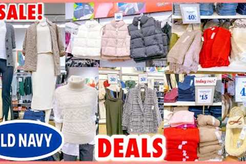 💙OLD NAVY DEALS AND SALE‼️FALL CLOTHING SALE 30%-50%OFF DRESS TOPS &amp; BOTTOMS‼️SHOP WITH ME❤︎