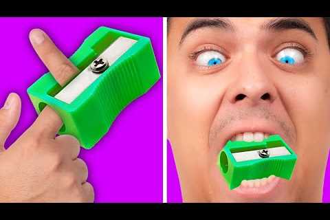 FUN SCHOOL HACKS &amp; DIY LIFE HACKS AND GADGETS BY CRAFTY HACKS SHORTS