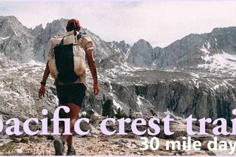 Two Passes a Day in the Sierra - Pacific Crest Trail ep.6