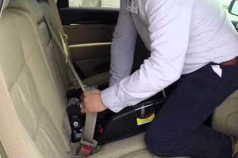 How to properly install a child's car seat