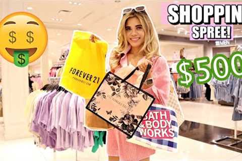 SPENDING ALL OF MY BIRTHDAY MONEY! SHOPPING SPREE!