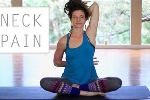 Yoga For Neck and Shoulder Pain - Safe and Easy Stretches for Beginners