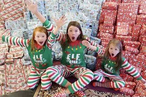 CHRISTMAS MORNING SPECIAL OPENING PRESENTS - SISTERS BIGGEST SURPRISE EVER!