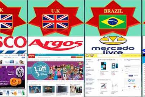 ONLINE SHOPS FROM DIFFERENT COUNTRIES