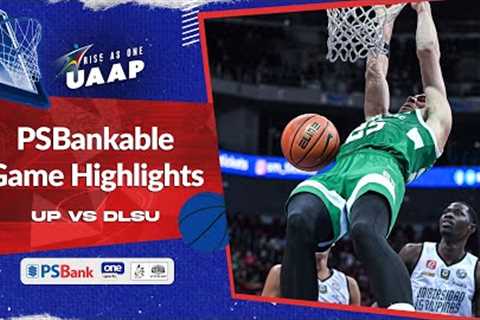DLSU vs. UP round 2 highlights | UAAP Season 85 Men’s Basketball - Nov. 20, 2022