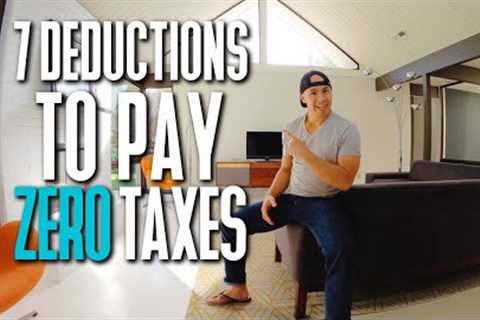 Best Rental Tax Deductions For Vacation And Airbnb Business (How to pay zero taxes)