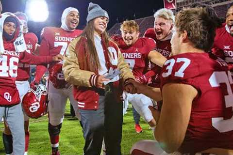 I PROPOSED AT MY LAST HOME GAME (BEDLAM)