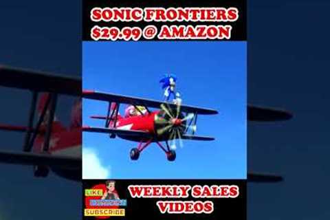 Best Nintendo Switch Black Friday Deals 2022 | Sonic Frontiers Black Friday Sale #shorts