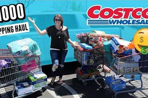 Shop With Me! Large Family Grocery Haul | Costco