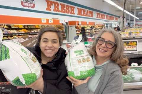 How to get FREE turkey and Shop with Us for a HUGE Family Party plus HAUL!