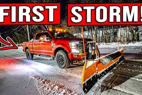 UNLEASH THE BEAST! PLOWING 14 FEET OF SNOW! [SNOPOWER!]