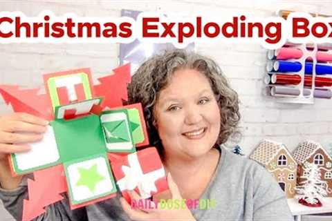 Fun Christmas Explosion Gift Box DIY
