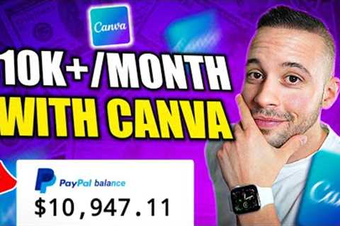 Make $350/Day Using Canva Doing Nothing! | Make Money Online