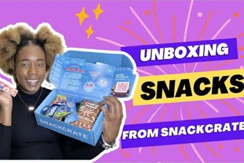 Unboxing Snack Crate. #WorldTour #snackcrate #snacks #unboxing #itzashlifestyle
