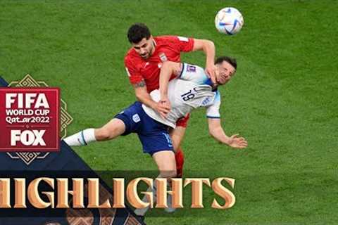 England vs. Iran Highlights | 2022 FIFA World Cup