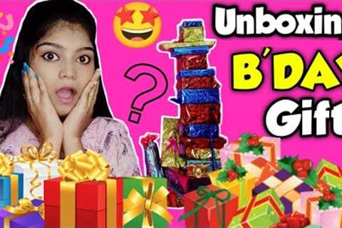🤩 21 Gifts For My 21st Birthday 🎁 Unboxing my Birthday gifts 😍 | Pavi's Beauty Box