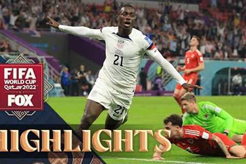 United States vs. Wales Highlights | 2022 FIFA World Cup