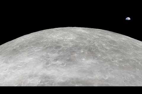 LIVE View Artemis I Orion Flying Over The Moon