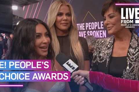 Kardashians Call E! PCAs the Most Exciting Award Show | E! People’s Choice Awards