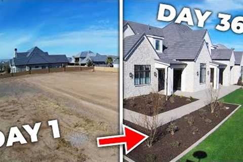 BUILDING A CUSTOM HOME FROM THE GROUND UP! (One Year Timelapse)