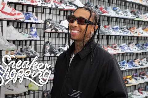 Tyga Goes Sneaker Shopping With Complex