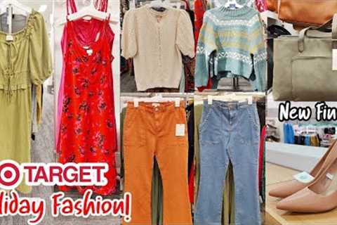 TARGET SHOPPING 😍 TARGET SHOP WITH ME ❤️ TARGET NEW DRESS 👗 SHOES 👠 CLOTHES 👚 HOLIDAY FASHION
