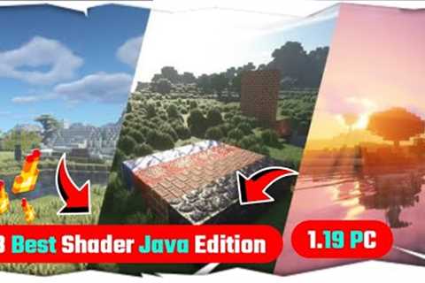 Top 3 Best Shader For Java Editon For Minecraft 😀 (Download link) Free No Pass And (First video)