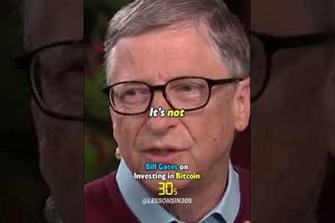 Bill Gates WARNS us about Bitcoin