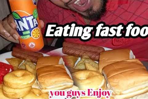 eating fast food everyday/eating fast challenge/eating beautiful food😋😋😋2022