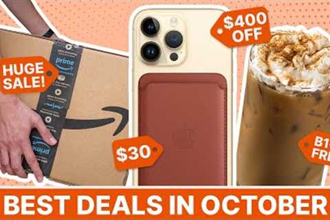 The BEST Deals In October (Amazon Prime Early Access &amp; MORE)