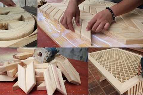 Incredible Wisdom And Skills To Recycle Waste Wood // Perfect Woodworking Project With Unique Design