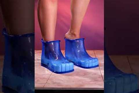 COOL FEET HACKS AND SHOE DIYS #shorts